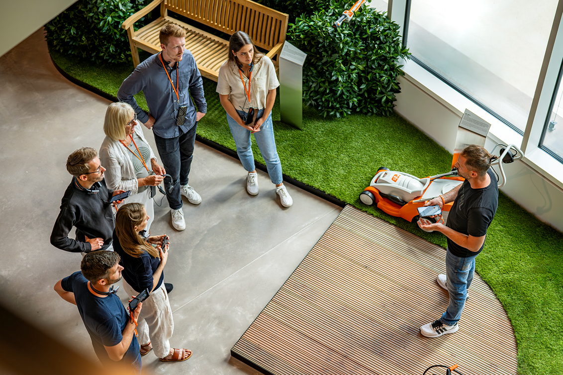 Sunday tours in the STIHL Brand World