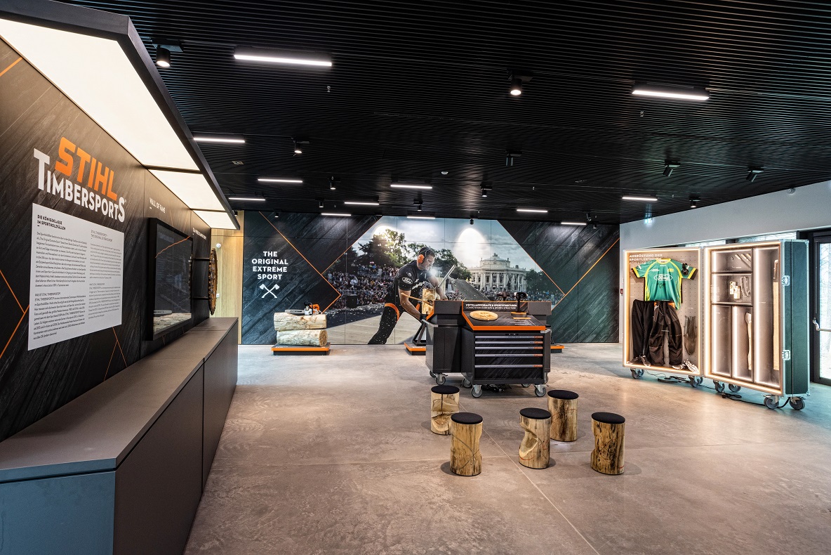 Ausstellung "STIHL TIMBERSPORTS®"